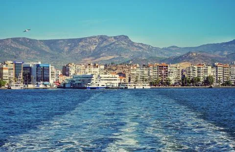 Sailing on a ferry Stock Photos