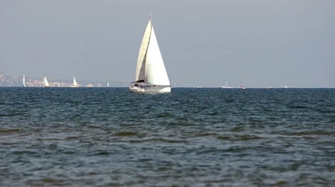 Sailing Stock Footage 35168714