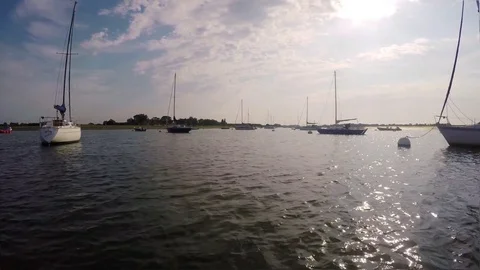 Sailing forwards pt 1 Stock Footage 78756991