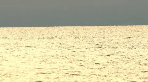 Sailing on gold Stock Footage 20503352