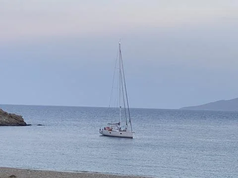 Sailing Greece Stock Photos