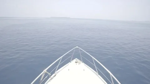 Sailing into the Horizon Stock Footage 283626780