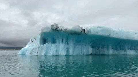 Sailing by iceberg Video stock 150370544