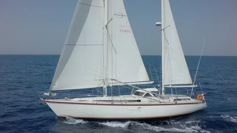 Sailing in israel Video stock 92121948