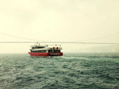Sailing in Istanbul Stock Photos