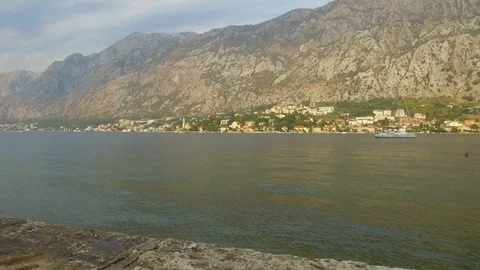Sailing in Kotor Bay 動画素材 86802371