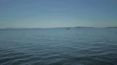 Sailing on Ocean Stock Footage 11811270