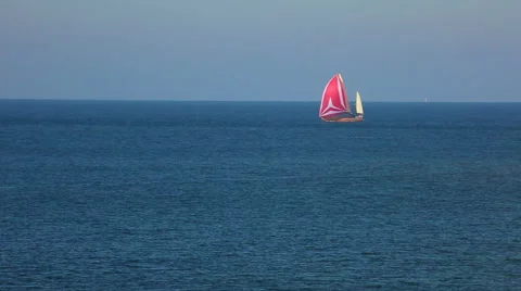 Sailing race Stock Footage 42762327