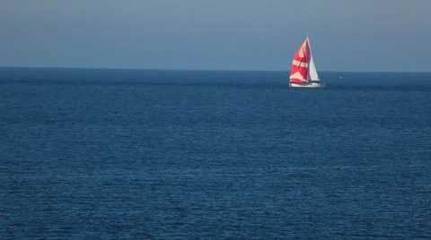 Sailing race Stock Footage 42762367