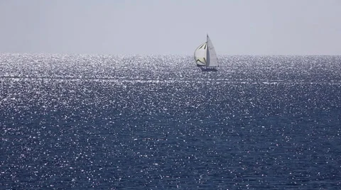 Sailing race Stock Footage 42763080
