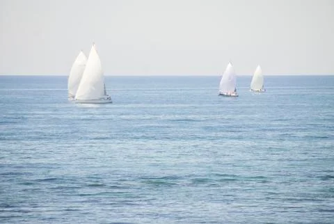 Sailing race Stock Photos
