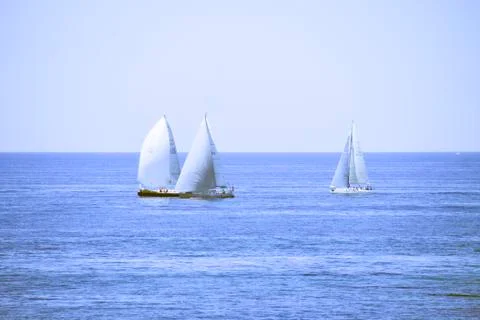 Sailing race Stock Photos