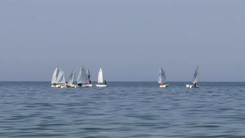 Sailing regatta. Baltic Sea Stock Footage 206136271