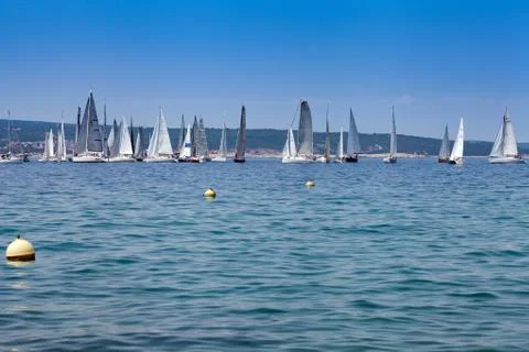 Sailing regatta Stock Photos