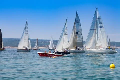 Sailing regatta Stock Photos