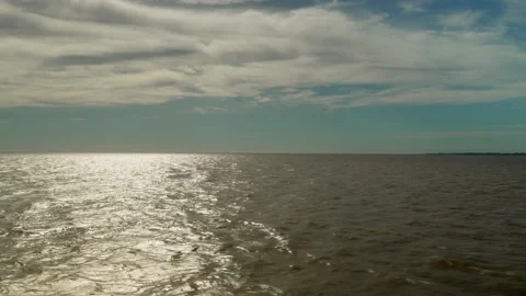 Sailing on Rio de la Plata Stock Footage 231890502
