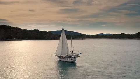 Sailing ship 4 Stock Footage 108879938