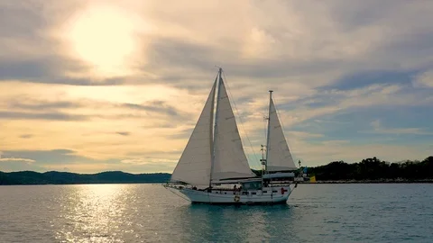 Sailing ship 6 Stock Footage 108879948