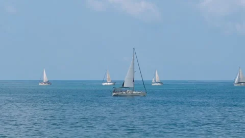 Sailing Ship Stock Footage 332927555