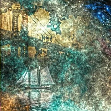 Sailing ship Stock Illustration