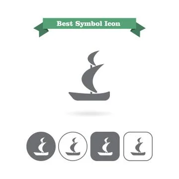 Sailing ship Stock Illustration