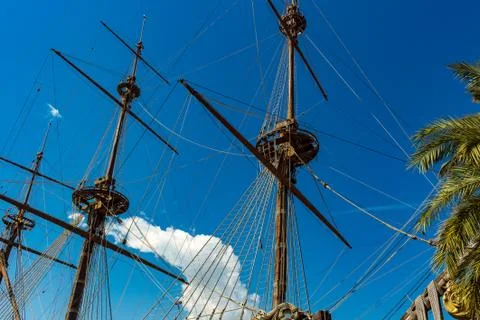 The sailing ship Stock Photos