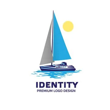 Sailing ship transportation design vector Stock Illustration