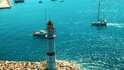 Sailing ships Stock Footage 73993474