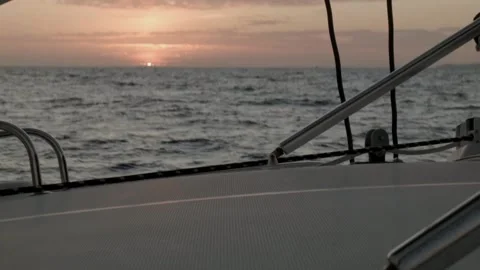 Sailing Sunset Stock Footage 149646546