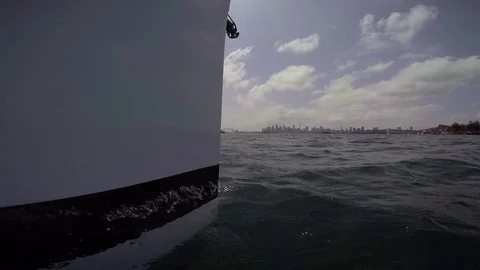 Sailing Sydney Harbour Stock Footage 76292196