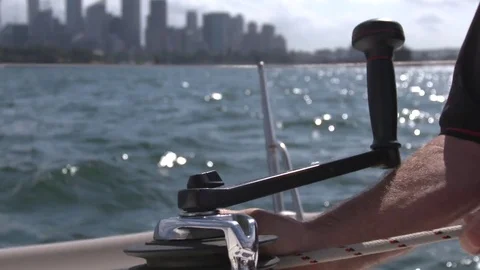 Sailing Sydney Harbour Video stock 76292427