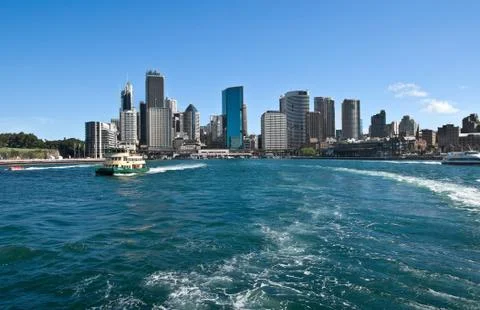 Sailing into sydney Stock Photos