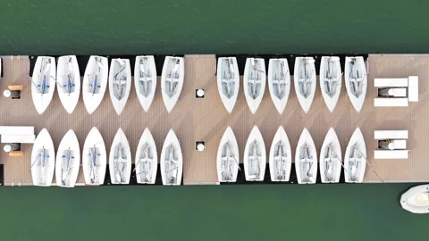 Sailing Team Racing Boats Stock Footage 331740946