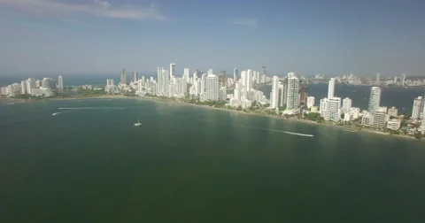 Sailing Through the Buildings of Bocagrande Vidéo 61906246