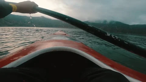 Sailing through the lagoon Stock Footage 280143267