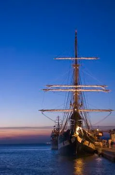 Sailing vessel Foto stock