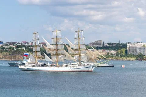 Sailing vessel 库存照片