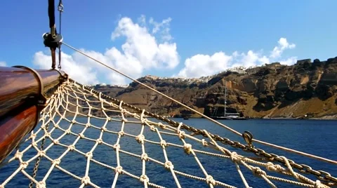 Sailing Vessel POV Stock Footage 41448948