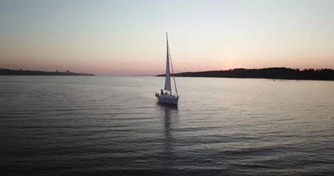 Sailing yacht 06 Stock Footage 146328231