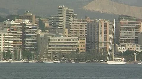 Sailing yacht 5 Stock Footage