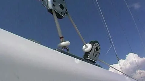 Sailing yacht 55 Stock Footage
