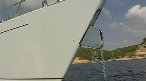 Sailing yacht 66 Stock Footage 8926311