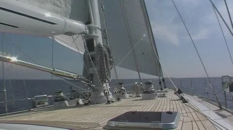 Sailing yacht 92 n.sound Stock Footage 8928617