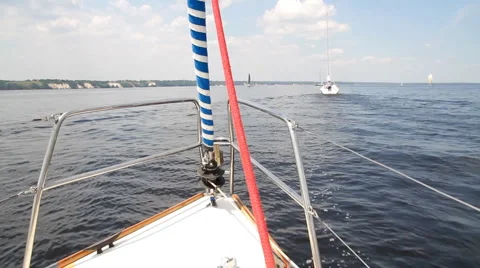Sailing yacht Stock-Footage 6523787