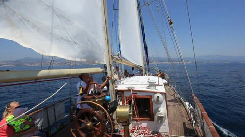 Sailing yacht Видео 27175604