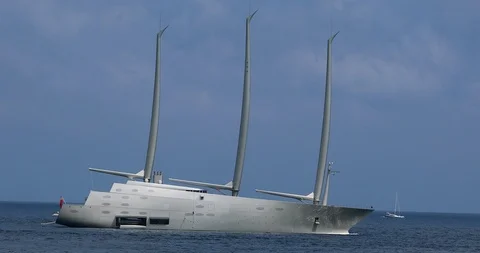 Sailing yacht A Stock-Footage 91192218