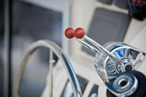 Sailing yacht navigation implement Stock Photos