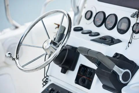 Sailing yacht navigation implement Stock Photos