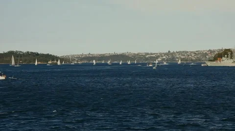 Sailing yachts Video stock 42481930