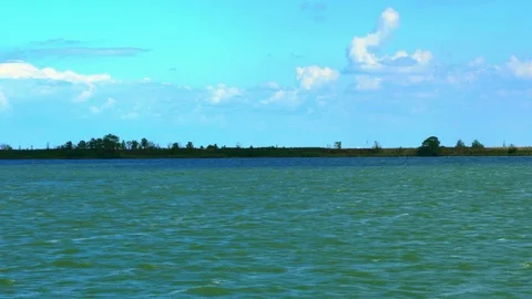 Sailing yachts with white sails in the open sea Stock Footage 104489128